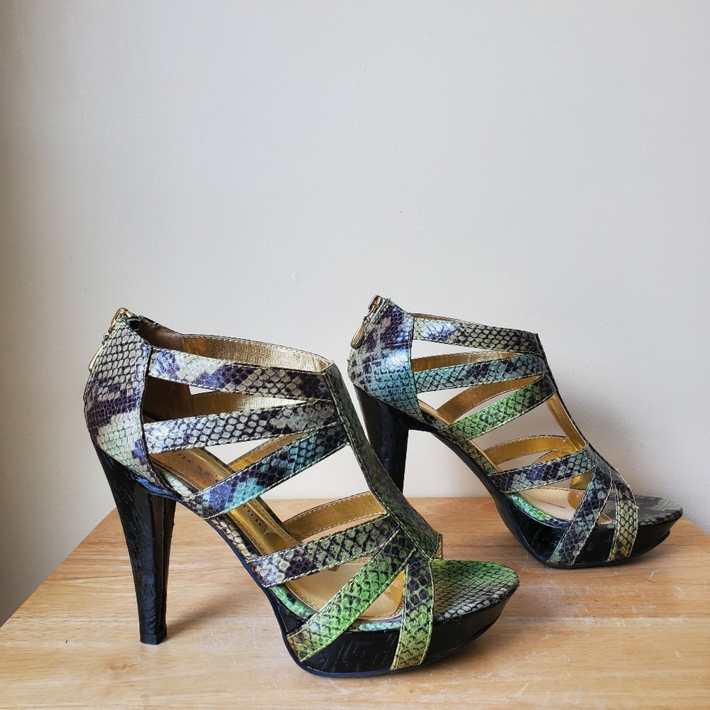 Chinese Laundry Snakeskin Heels